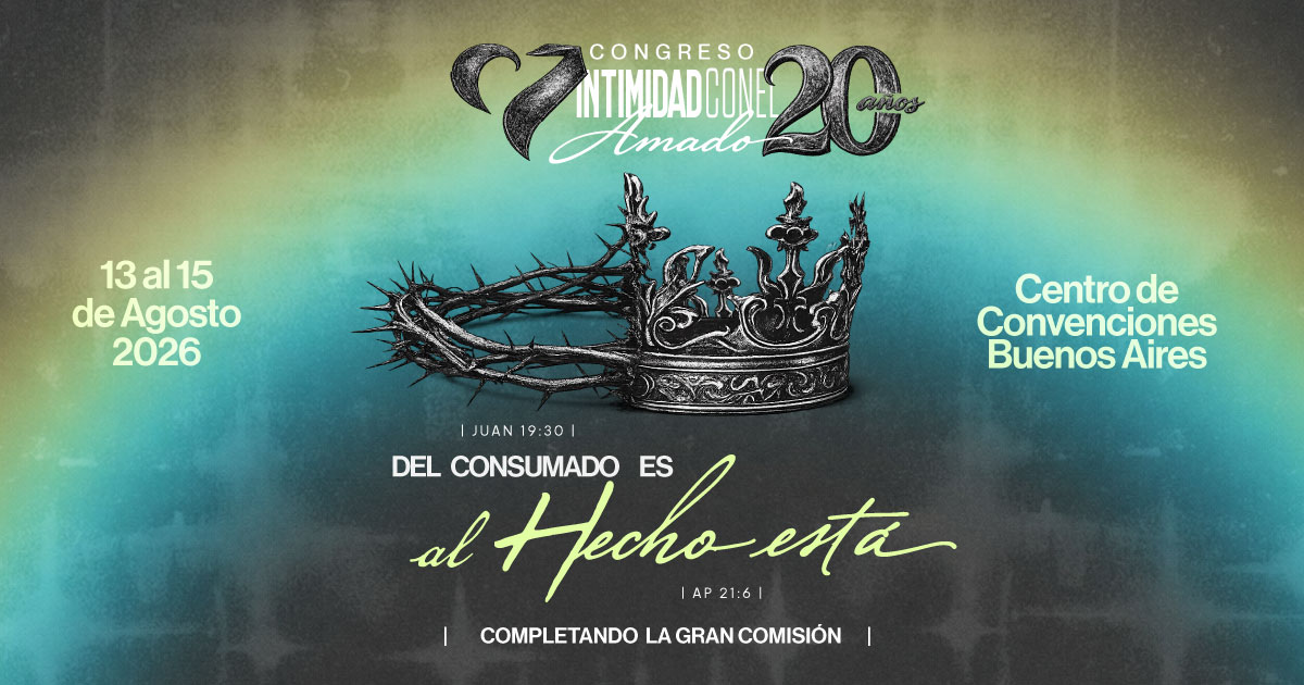 INTIMIDAD CON EL AMADO 2026 banner